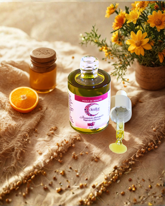 Huile Jeunesse Éternelle - Soin visage anti-âge