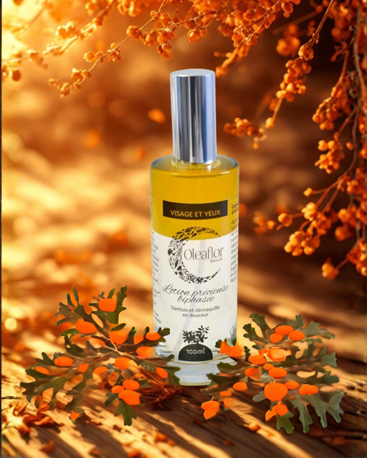 Lotion précieuse biphasée - Soin nettoyant visage