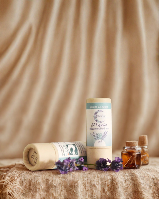Baume à lèvre à la propolis - Soin naturel & artisanal